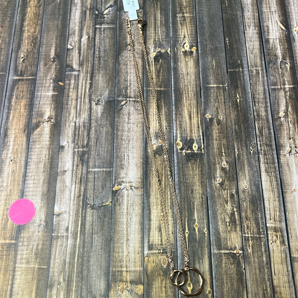 5for$10 Gold 8.5 Chain Double Loop Necklace - Women’s Jewelry Accessories